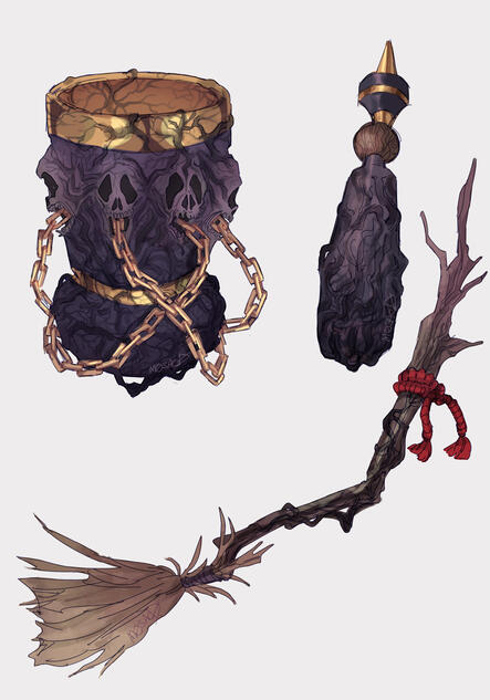 Commission Work - Weapon Design - May 2021